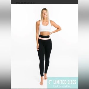 Peach Band Black LNT Hi Rise 28”
